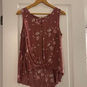 Pink and white floral